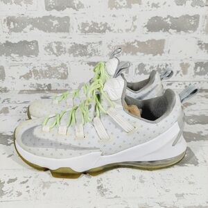 Nike White & Gray Yellow-Lace Essential lifestyle Sneakers Shoes K750